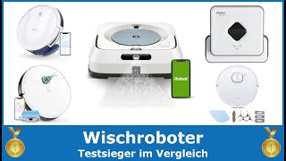 Wischroboter TOP 5 2024 🥇 Testsieger im Vergleich Saugroboter mit Wischfunktion [upl. by Collete]