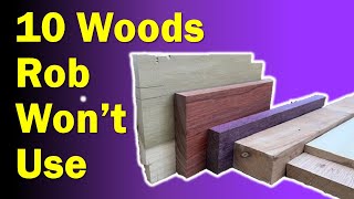 10 Woods Species Not To Use In Woodworking Projects [upl. by Ahen259]