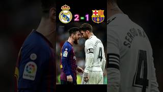 REAL MADRID VS BARCELONA El Clásico😮 YTSPORT Shorts [upl. by Durtschi921]