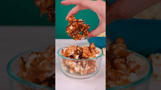 I made SALTED CARAMEL CORN without a recipe [upl. by Yrhcaz]