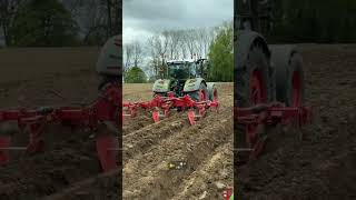 Fendt 728 fendt728 grimme beetpflug dammpflug grimmebfl400 GRIMME UK Fendt G tractor [upl. by Utimer698]