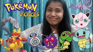 50 POKEMON VOICES By AKANKSHA SHARMA [upl. by Enoek443]