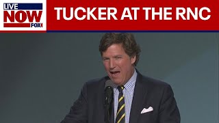 Watch Tucker Carlson full speech at 2024 RNC  LiveNOW from FOX [upl. by Goulder]