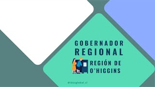 Candidatos a Gobernador Regional por OHiggins chile politicachilena ohiggins actualidad [upl. by Molohs617]