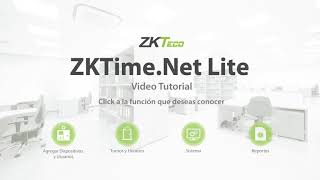 ZKTECO  ZKTIMENET LITE  AGREGAR DISPOSITIVOS Y USUARIOS  TUTORIAL 4  BAC BEL [upl. by Enigroeg]