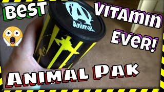 Animal Pak Review Universal Nutrition [upl. by Randee]