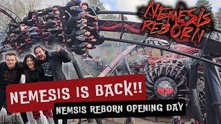 Nemesis Reborn Opening Day 2024 Off Ride Footage Alton Towers [upl. by Jobye]