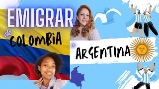 MI EXPERIENCIA de EMIGRACIÓN a ARGENTINA desde COLOMBIA [upl. by Anrak]