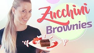 Gesunde Low Carb Schoko Brownies  mit einer speziellen Zutat [upl. by Hillier75]