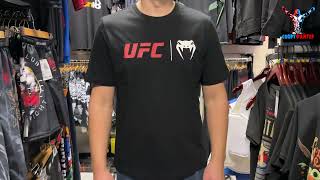 Футболка Venum UFC Classic Black Red [upl. by Leiuqese255]