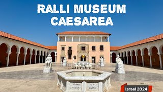 Welcome to Israel 2024 Ralli Museum Caesarea travel to Israel [upl. by Yditsahc665]