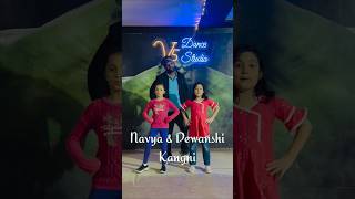 Kangni  Navya amp Dewanshi Bhangra v5dancestudio dance bhangra HimmatSandhu84 [upl. by Htirehc831]