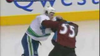 Rypien vs McLeod Mar 4 2008 [upl. by Rayham]