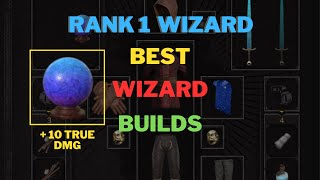 UPDATED WIZARD BUILDS SOLODUOTRIO  Rank 1 Wizard  Dark and Darker [upl. by Lora]