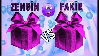 KUTU SEÇHEDİYENİ SEÇZENGİN FAKİRCHOOSE YOUR GIFTGOOD VS BAD [upl. by Yrad]