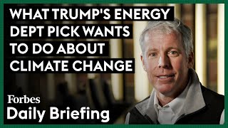 Why Trumps Energy Pick Chris Wright Doesnt Deny Climate Change [upl. by Gerianna]