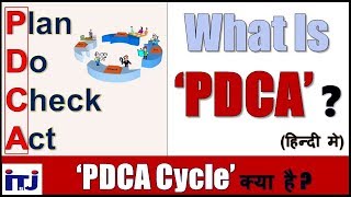 PDCA Cycle PlanDoCheckAct  Deming cycle Shewhart cycle and PDSA  हिन्दी मे [upl. by Alyad953]