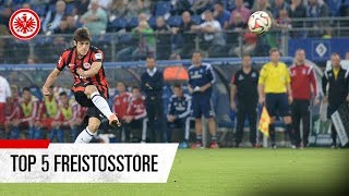 Die Top 5 Freistoßtore von Eintracht Frankfurt  mit Alex Meier Kostic amp Co [upl. by Antony]