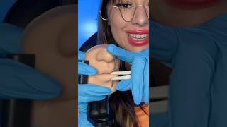 ASMR Girl Gives You First Lip Piercing 😖 asmr shorts comedy [upl. by Reiser]