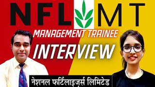 NFL MT Interview  National fertilizers management Trainee Interview  PD Classes [upl. by Sorensen]