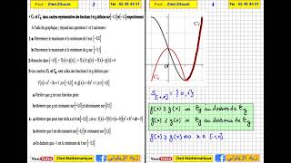 03 Généralités Sur Les Fonctions Correction Exercice 3ème Science Math [upl. by Hanover]