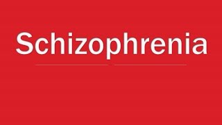 Psychiatry Lecture Schizophrenia [upl. by Gregg103]