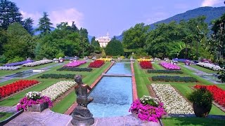 Villa Taranto in Verbania Pallanza am Lago Maggiore  Slideshow [upl. by Awjan]