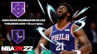 Anulador dominador de los tableros con triple 🎯  Mejor PIVOT tirador defensor NBA2K22 currentgen [upl. by Eiznikcm]