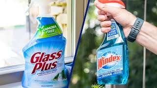 Glass Plus Vs Windex Glass Cleaner Which is Better for You 2024 [upl. by Dani]