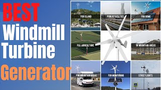 Best Small Windmill Turbine Generators Reviews [upl. by Lenz397]