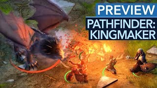 Pathfinder Kingmaker ist das nächste Baldurs Gate  GameplayPreview [upl. by Nolahs]