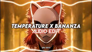 Temperature x Bananza belly dancer  sean paul amp akon edit audio [upl. by Martz]