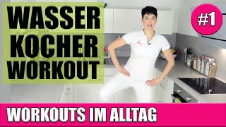 Workouts im Alltag 1  Rectusdiastase Übungen  Rückbildungsgymnastik  Maike Droste [upl. by Ahsiemac]