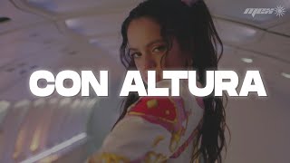 ROSALÍA J Balvin  Con Altura Letra ft El Guincho [upl. by Nave690]