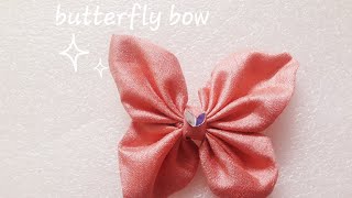 How to make butterfly bow [upl. by Manella82]