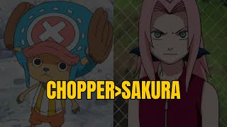 Who is the better doctor Chopper or Sakura [upl. by Acimad]