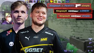 САМАЯ ЗРЕЛИЩНАЯ ИГРА СИМПЛА И МОНЕСИ НА FACEIT  CS2 [upl. by Akoyn]