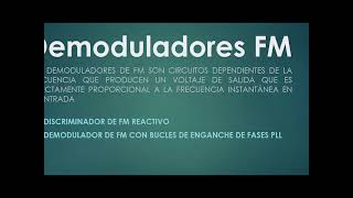 Demodulador Fm [upl. by Desirea615]