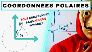 COMMENT PASSER DES COORDONNEES CARTESIENNES AUX COORDONNEES POLAIRES ET RECIPROQUEMENT [upl. by Ynehpets209]