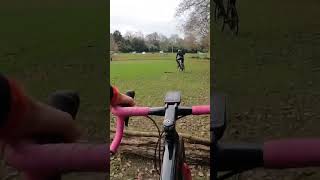 Cyclocross hurdle practice [upl. by Rediah]