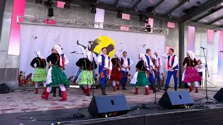 Tańce Rzeszowskie  Zespół pieśni i tańca Polonez Polish festival  Federation Square Melbourne [upl. by Joost]