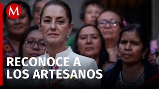 Gobierno busca potenciar y defender diseños originales de artesanos mexicanos [upl. by Alaster]