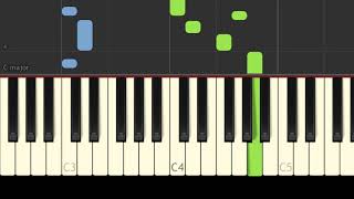 Bizet  Toreador Song from Carmen  Easy Piano Music  EASY SLOW [upl. by Nerred]