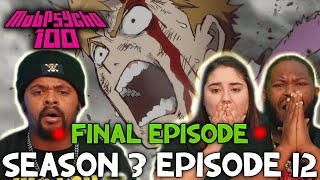 Mob Psycho 100 Season 3 Episode 12 Blind Reaction [upl. by Oznarol638]