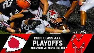 BRIDGEPORT INDIANS VS CABELL MIDLAND KNIGHTS  HIGH SCHOOL FOOTBALL [upl. by Flowers]