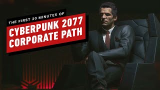 Cyberpunk 2077 The First 20 Minutes of Corporate Path Gameplay 4K 60fps Ultra RTX [upl. by Garceau]