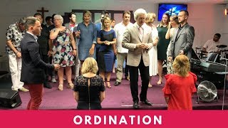 Ordination de 2 diacres par le pasteur Daniel Vindigni [upl. by Antone]