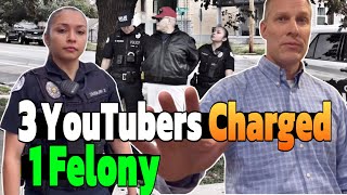 3 YouTubers Charged amp Arrested  This Story Gets Worse as it Plays Out [upl. by Thant]