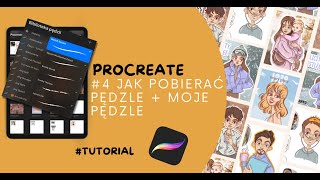 PROCREATE PO POLSKU JAK POBIERAĆ DODATKOWE PĘDZLE 🌱  DARMOWE PĘDZLE 🔥  GDZIE SZUKAĆ PĘDZLI [upl. by Yesrod]