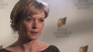 RTS Television Journalism Awards 2016 Julie Etchingham Network presenter of the year [upl. by Kilah]